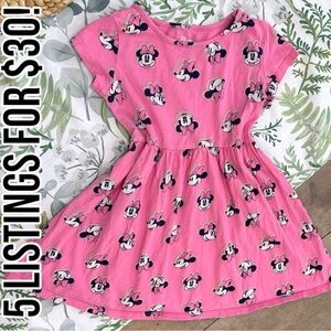 Disney Jumping Beans Minnie Mouse Casual Toddler Girl Dress Size 3T